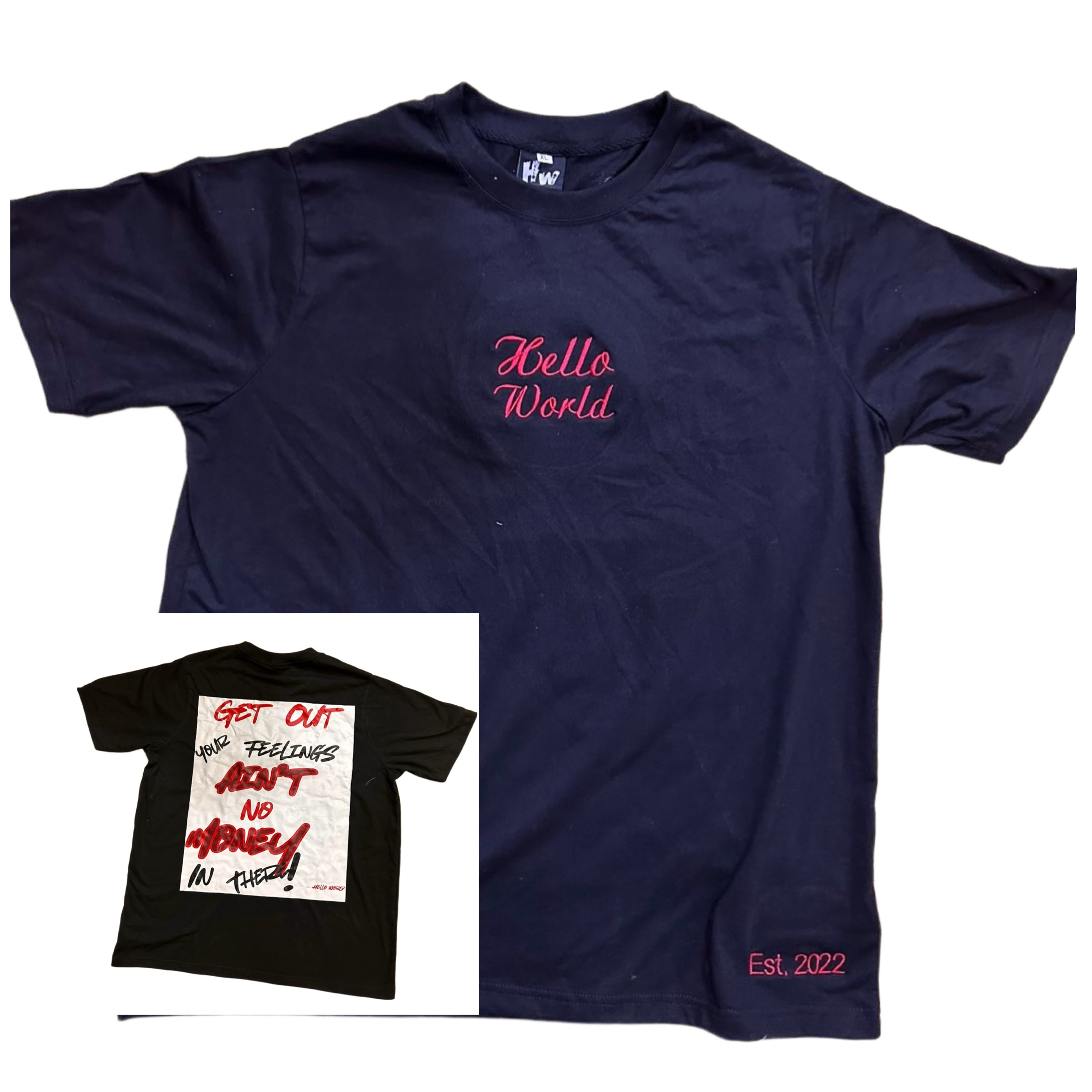 BLACK/RED HW INSPIRATIONAL SHIRT