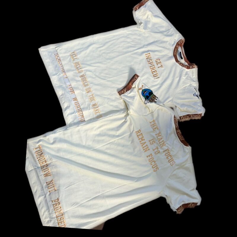 Cream/Tan/Brown The Main focus is to Remain Focus shirt