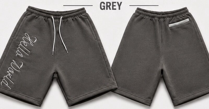 Dark gray/light gray HW shorts